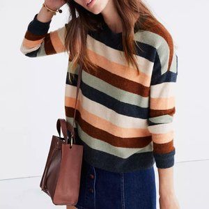 Madewell Pullover Sweater in Elmwood Stripe